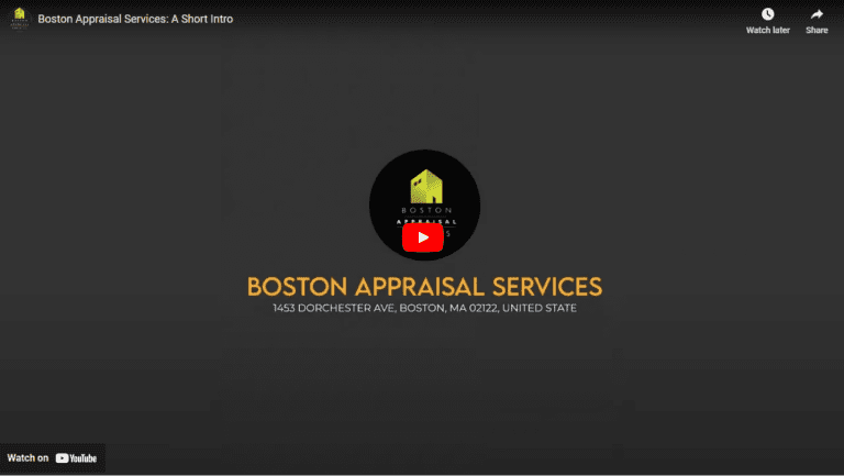 Boston Appraisal Services: A Short Intro