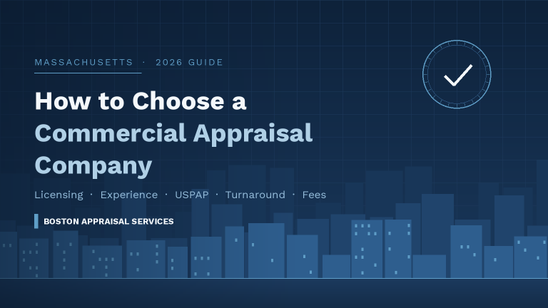 commercial real estate appraisal company