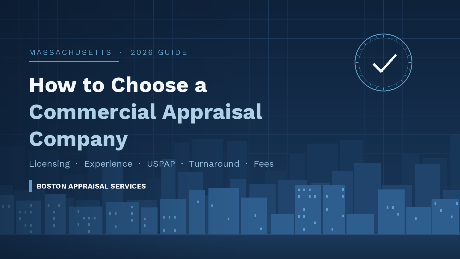 commercial real estate appraisal company